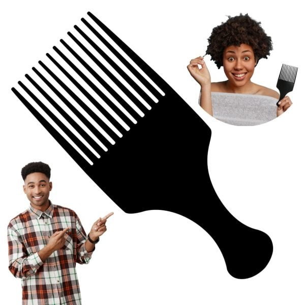 Afro Comb, Afro Pick, Boorika